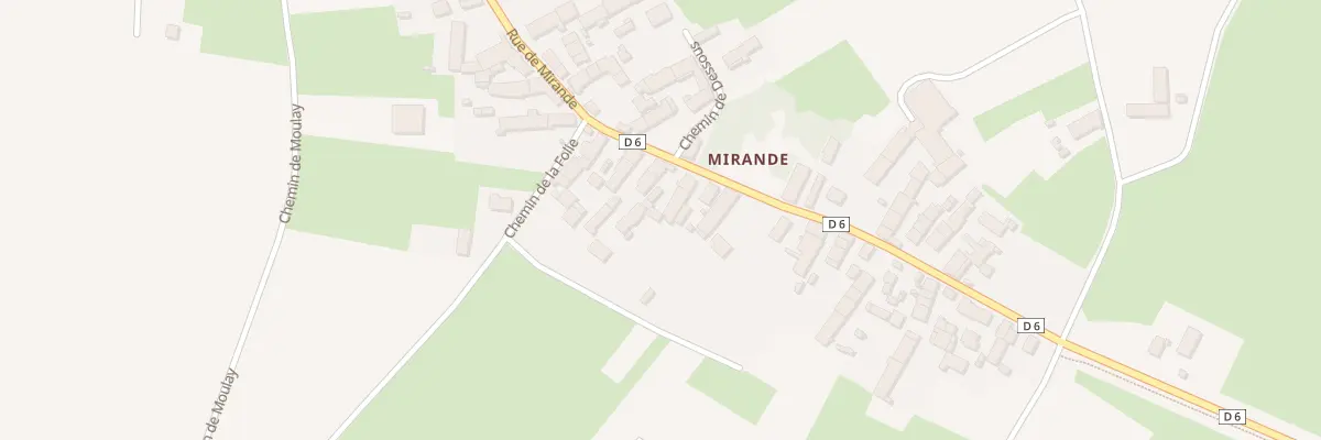 Plan du 78C Rue de Mirande à Varennes-le-Grand