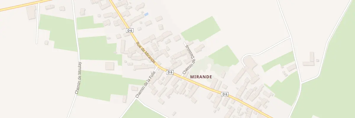 Plan du 73B Rue de Mirande à Varennes-le-Grand
