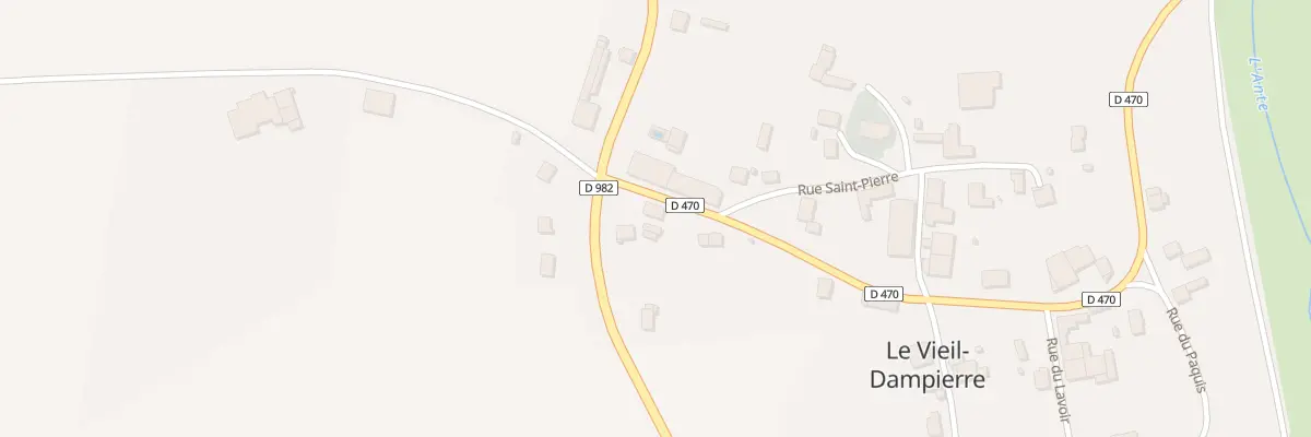 Plan du 3 Rue de la Gare au Vieil-Dampierre