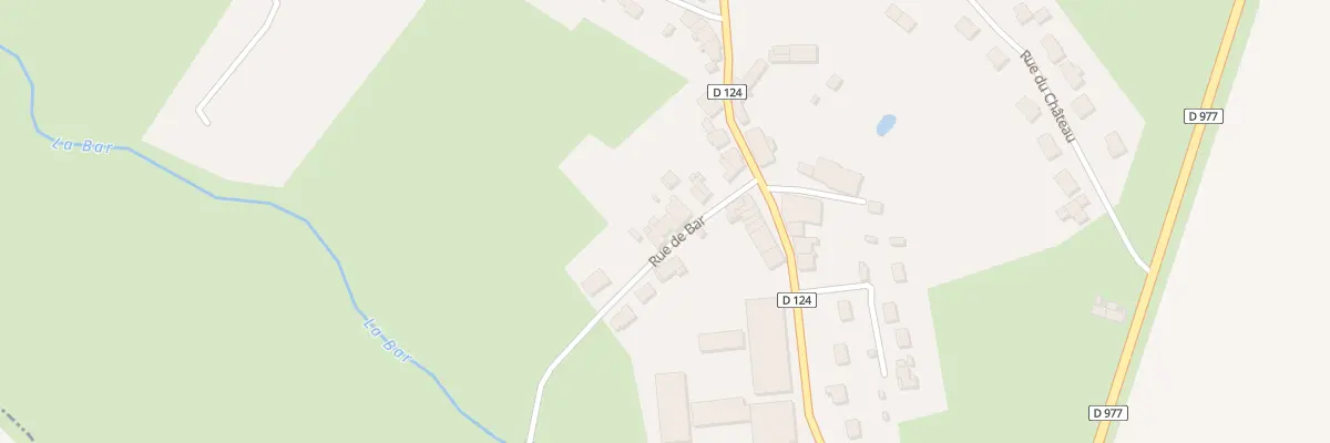Plan du 7 Rue de Bar à Cheveuges
