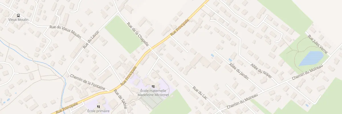 Plan du 3B Rue du Lac à Crissey