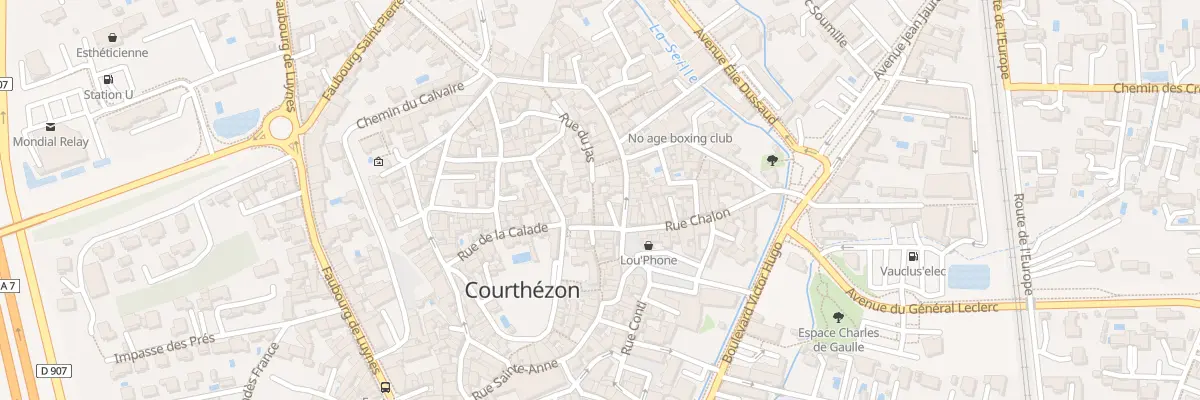 Plan du 3 Imp du Greffe à Courthézon
