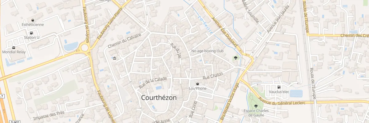 Plan du 7B Rue Saurin à Courthézon