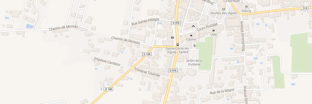 Plan du 91 Rte de Lagarde à Sainte-Cécile-les-Vignes