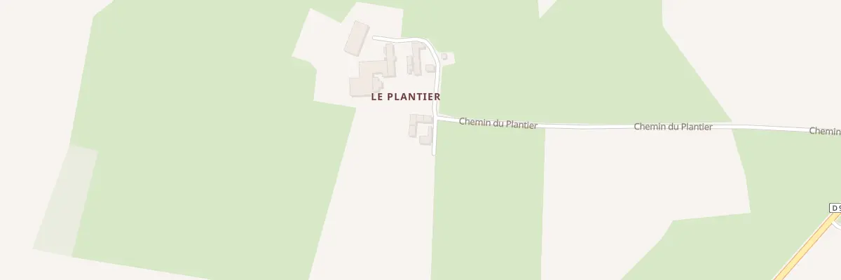 Plan du 5194 Le Plantier à Saint-Trivier-sur-Moignans