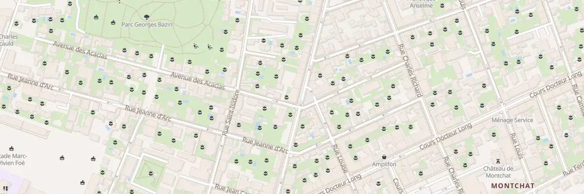 Plan du 42 Rue Bonnand à Lyon 3e Arrondissement