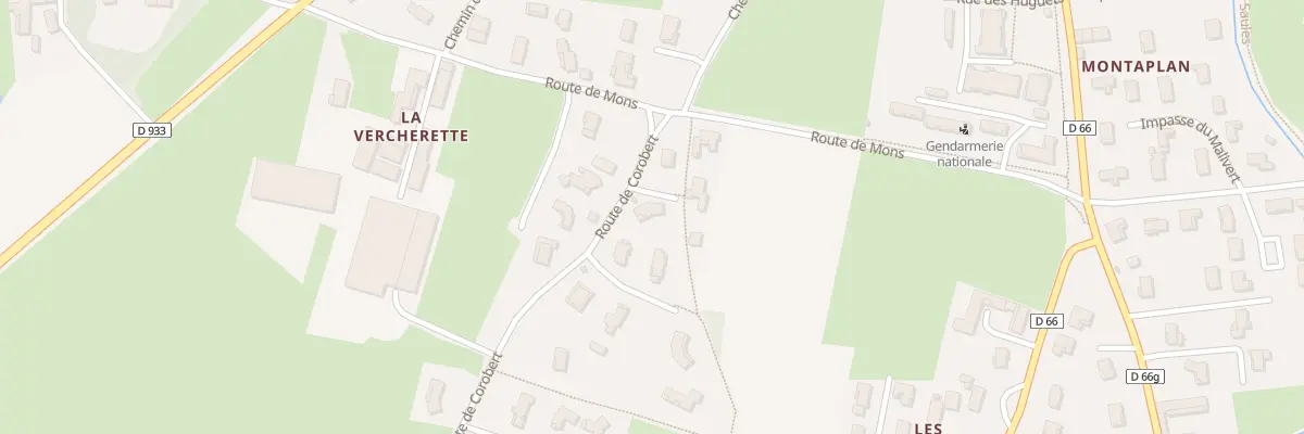 Plan du 5430 Aux Gravannieres à Laiz