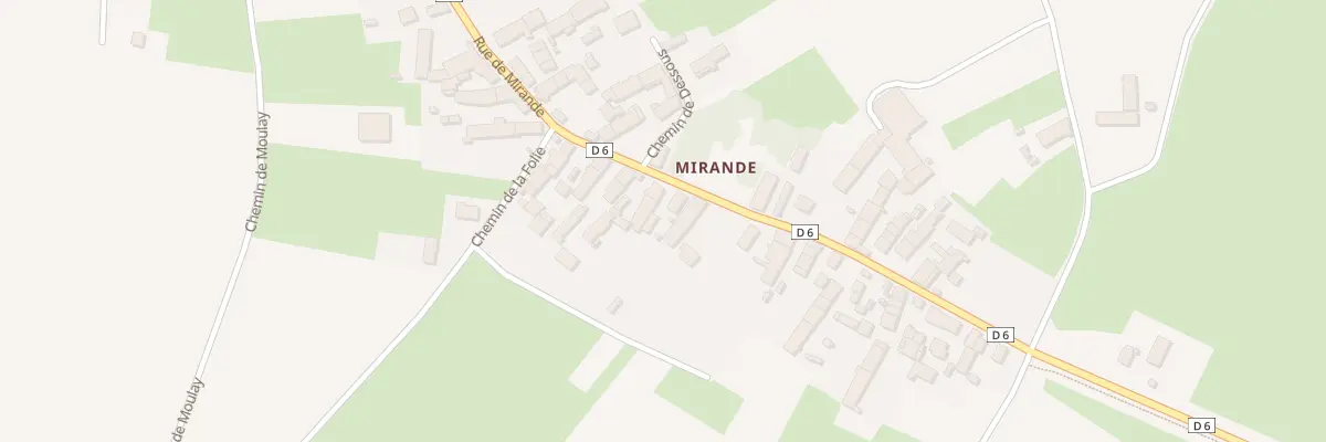 Plan du 80 Rue de Mirande à Varennes-le-Grand
