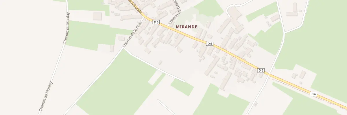 Plan du 84 Rue de Mirande à Varennes-le-Grand