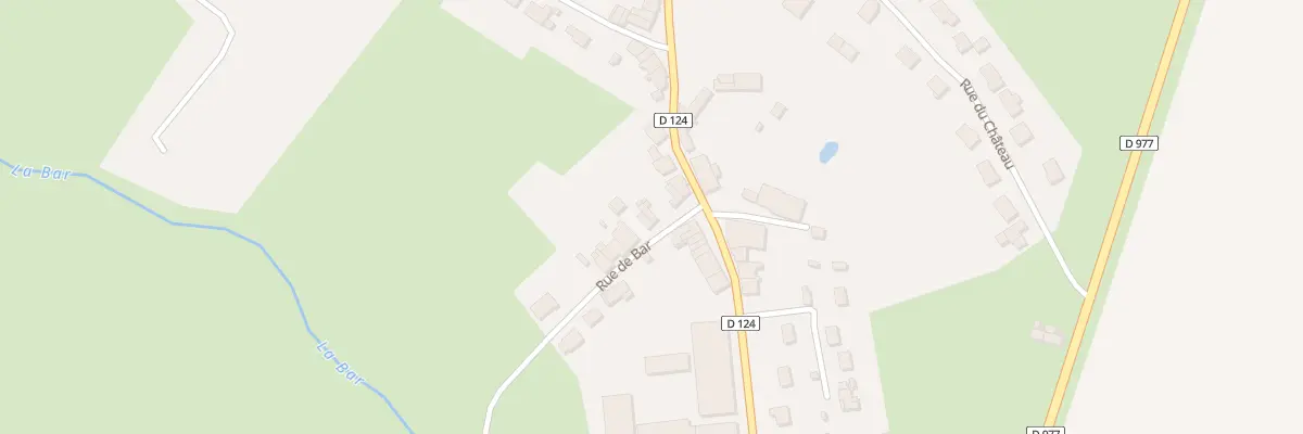 Plan du 4 Rue de Bar à Cheveuges