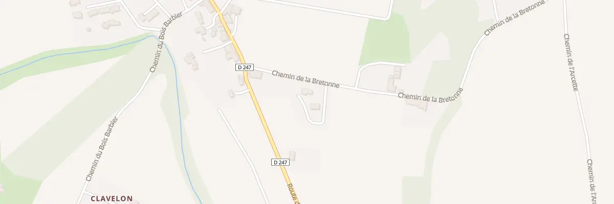 Plan du 515 Che de la Bretonne à Étoile-sur-Rhône