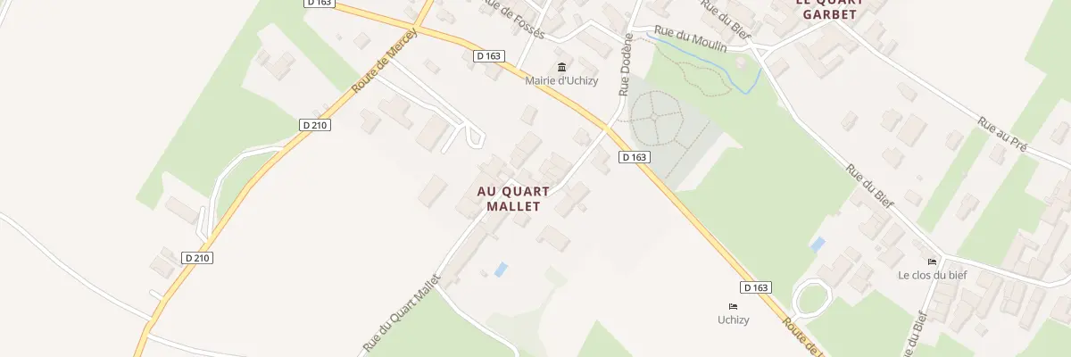 Plan du 112 Rue du Quart Mallet à Uchizy