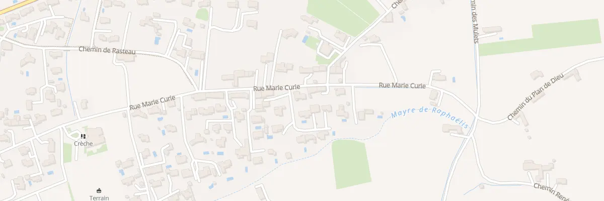 Plan du 21T Rue Marie Curie à Camaret-sur-Aigues