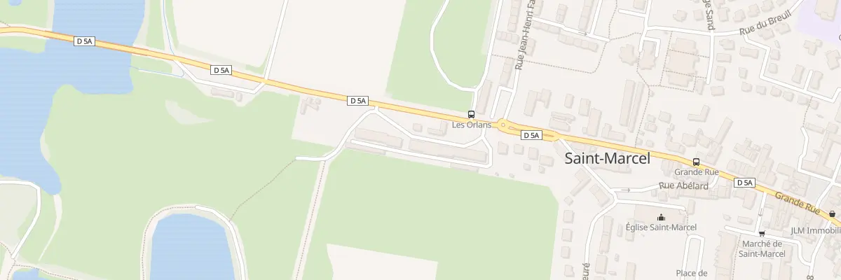 Plan du 10 Av de Chalon à Saint-Marcel
