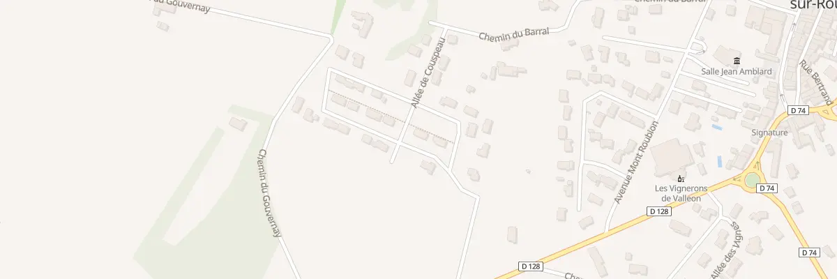 Plan du 21 Les Queries à Saint-Gervais-sur-Roubion