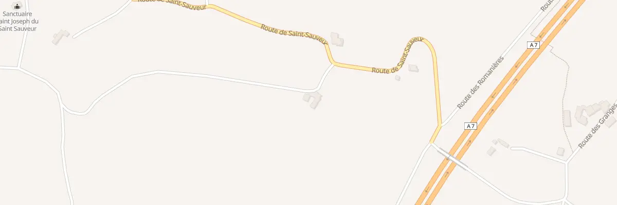 Plan du 5223 Bas Saint Sauveur à Chantemerle-les-Blés