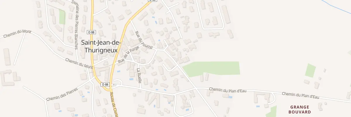 Plan du 108 Rue du Fournil à Saint-Jean-de-Thurigneux