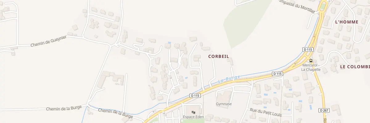 Plan du 130 Imp du Corbeil Fleuri à Mercurol-Veaunes