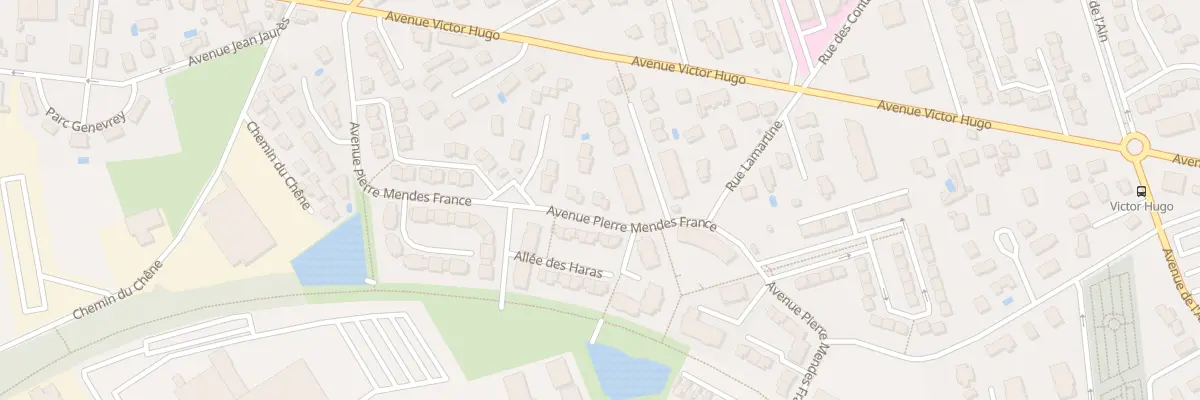 Plan du 345 Av Pierre Mendès France à Rillieux-la-Pape