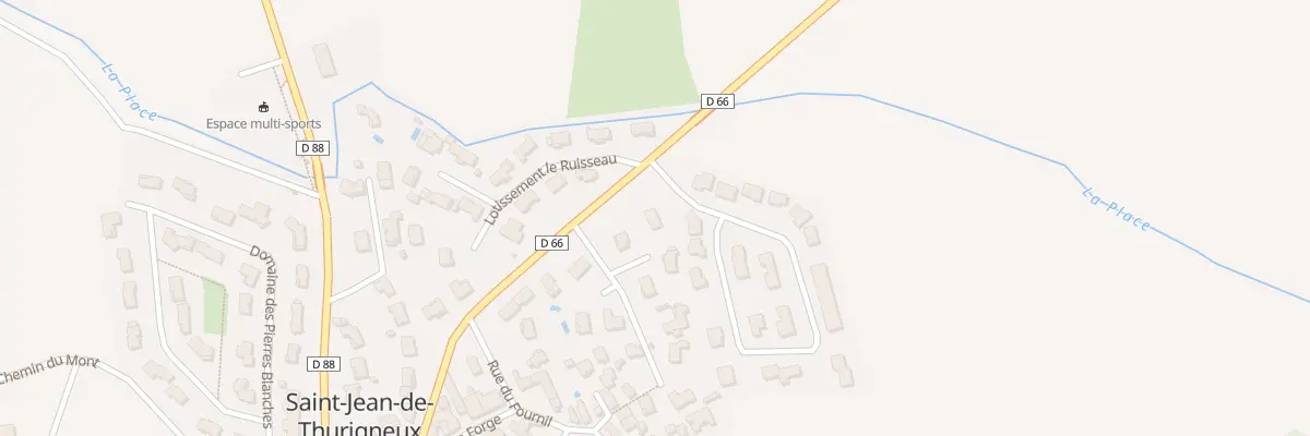 Plan du 1 Lot le Village 2 à Saint-Jean-de-Thurigneux