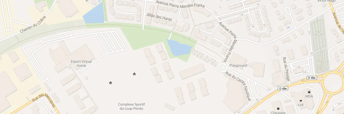 Plan du 700 Av Pierre Mendès France à Rillieux-la-Pape