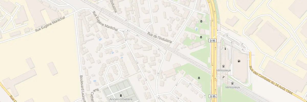 Plan du 52 Rue Eugène Maréchal à Vénissieux