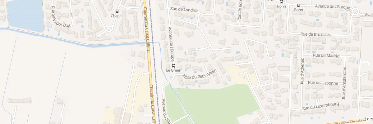 Plan du 35 All du Petit Green à Vedène