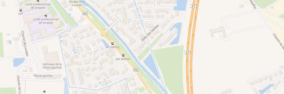 Plan du 138 All des Islettes à Sorgues