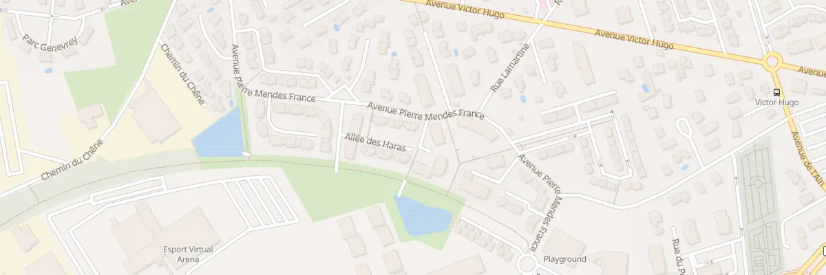 Plan du 364 Av Pierre Mendès France à Rillieux-la-Pape