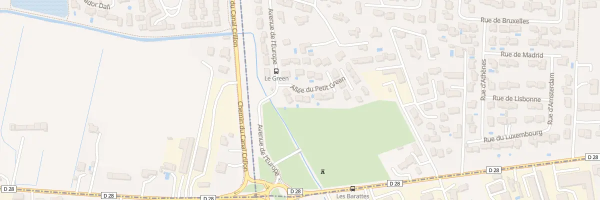 Plan du 36 All du Petit Green à Vedène