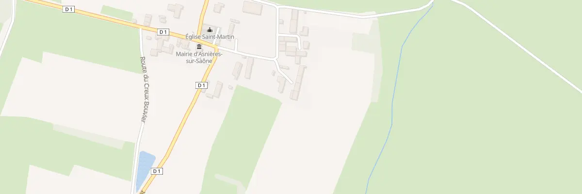 Plan du 90 Rue du Vieux Puits à Asnières-sur-Saône