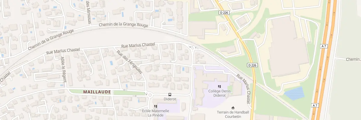 Plan du 570C Rue Marius Chastel à Sorgues