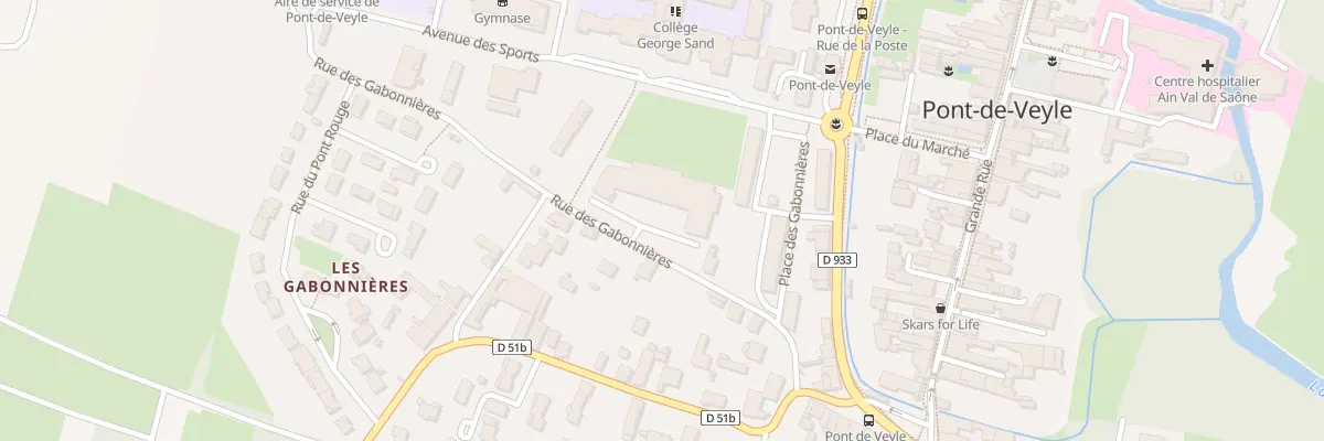 Plan du 4B Rue des Gabonnieres à Pont-de-Veyle