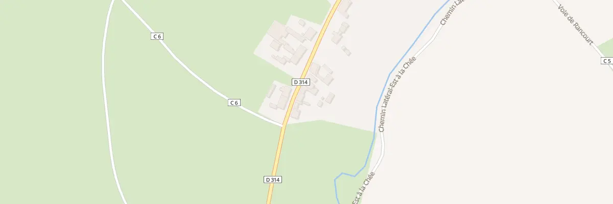 Plan du 4 Gr Grande Rue à Bettancourt-la-Longue
