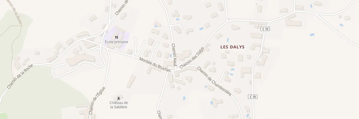 Plan du 2A Che Neuf à Anjou