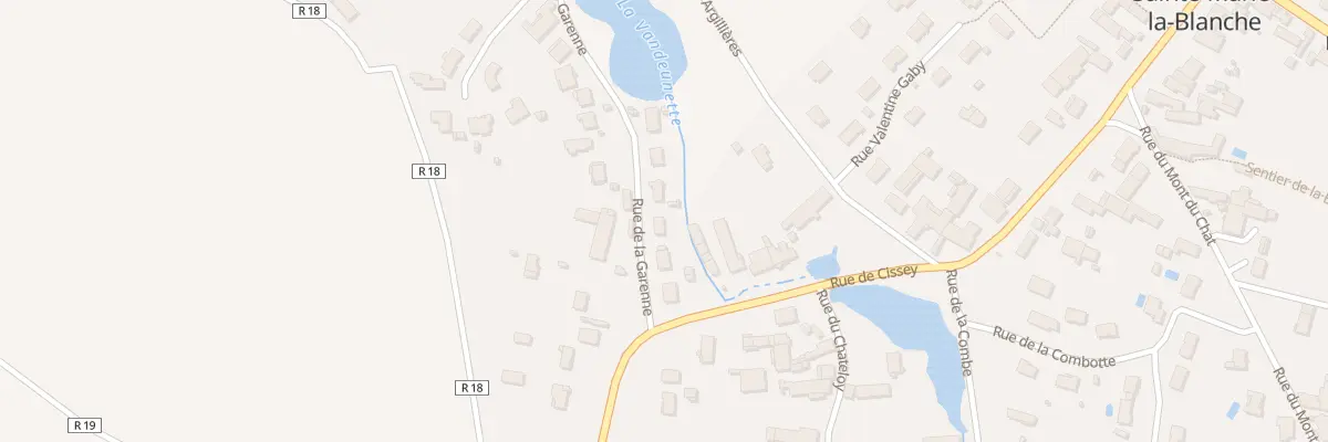 Plan du 6 Rue de la Garenne à Sainte-Marie-la-Blanche