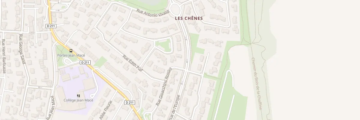 Plan du 2 Rue Gioacchino Rossini à Portes-lès-Valence