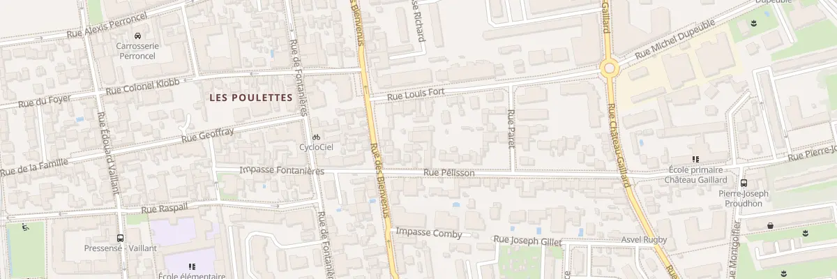 Plan du 7C Rue Pélisson à Villeurbanne