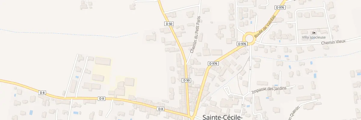 Plan du 41 Rte de Suze à Sainte-Cécile-les-Vignes