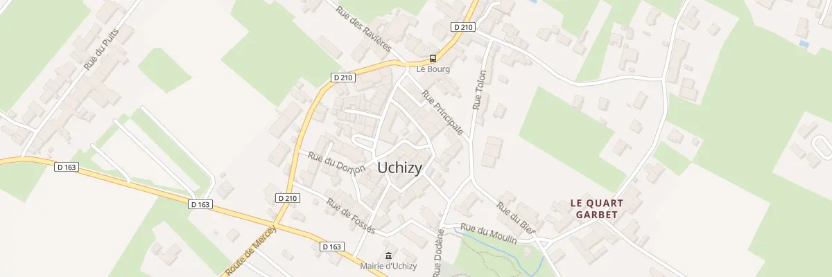 Plan du 9 Pl du Temple à Uchizy