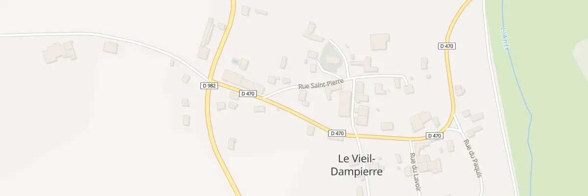 Plan du 5000 Rue Saint-pierre au Vieil-Dampierre