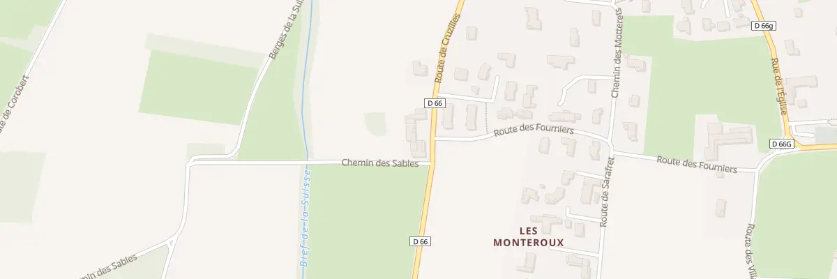 Plan du 784 Rte de Cruzilles à Laiz