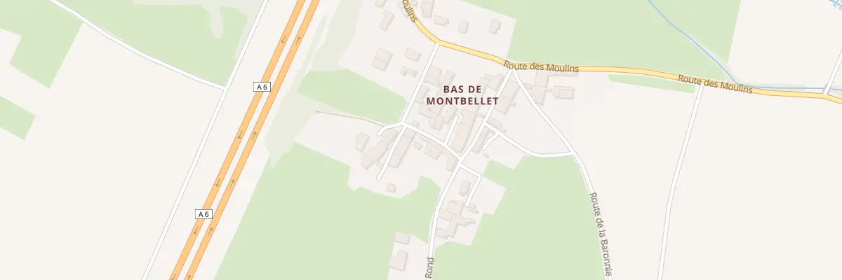 Plan du 5211 Bas de Montbellet à Montbellet