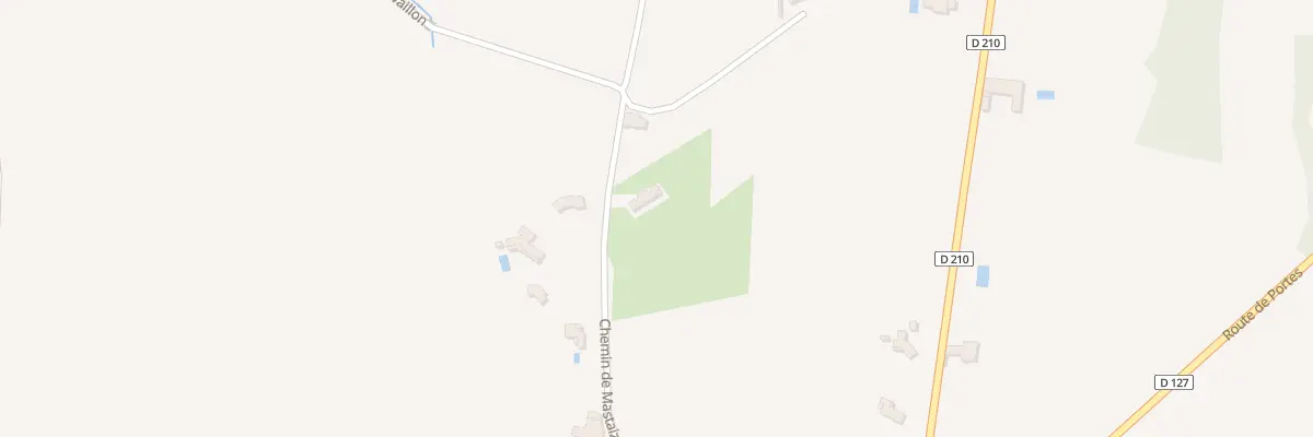 Plan du 5001 Les Alliers à La Touche