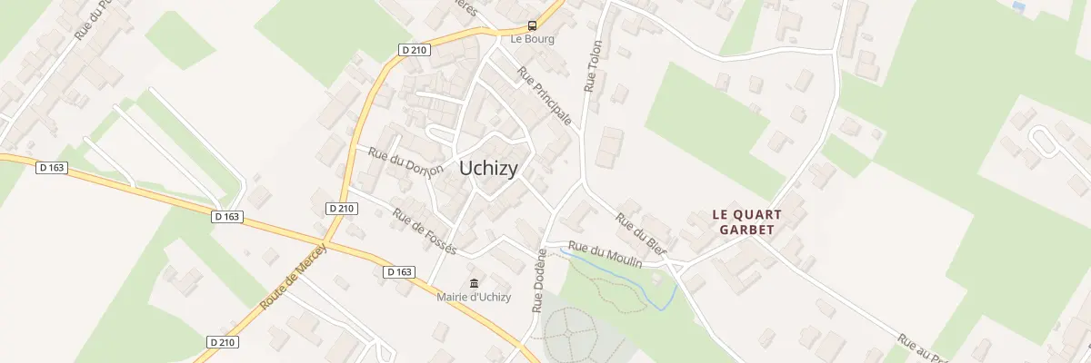 Plan du 42 Pl de l’Étang à Uchizy