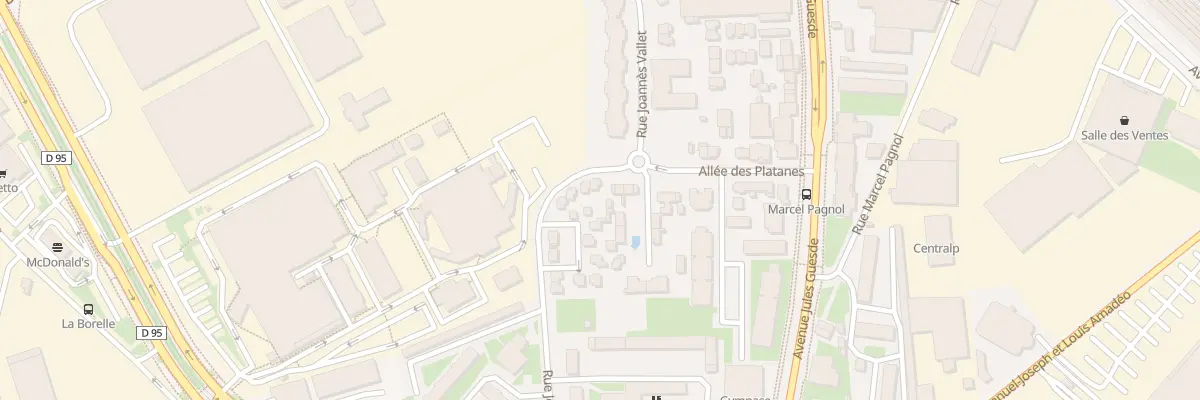 Plan du 35 Rue Joannès Vallet à Vénissieux