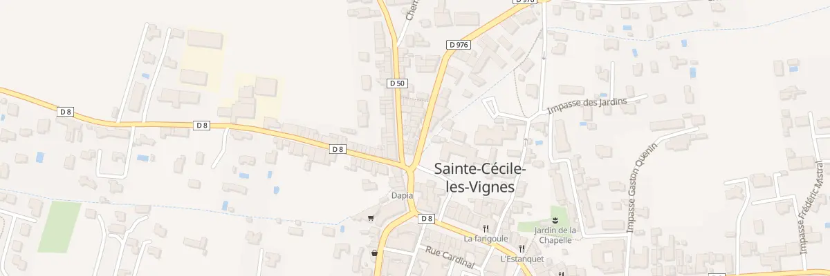 Plan du 9B Rte de Valréas à Sainte-Cécile-les-Vignes