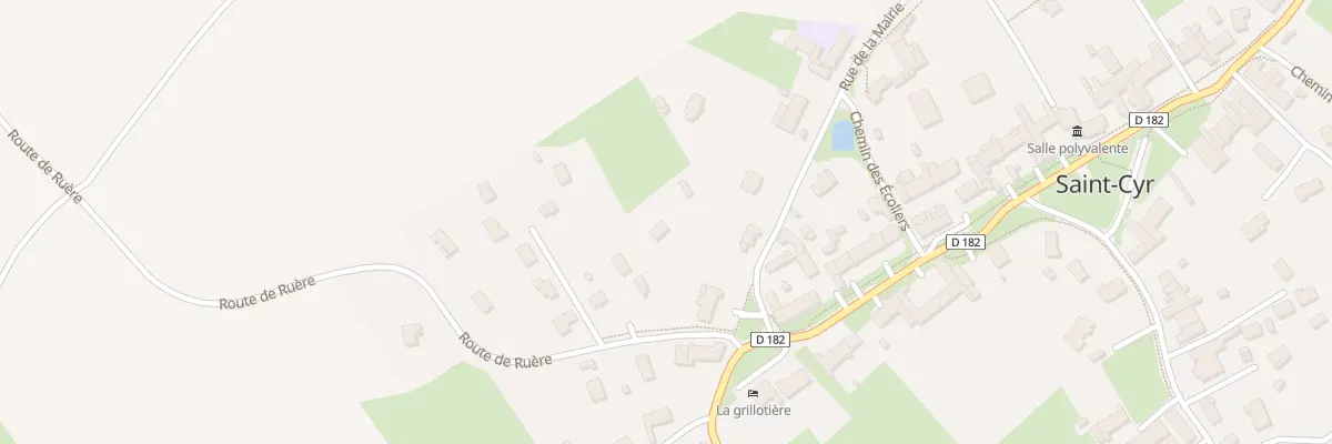 Plan du 3 Rue de la Mairie à Saint-Cyr
