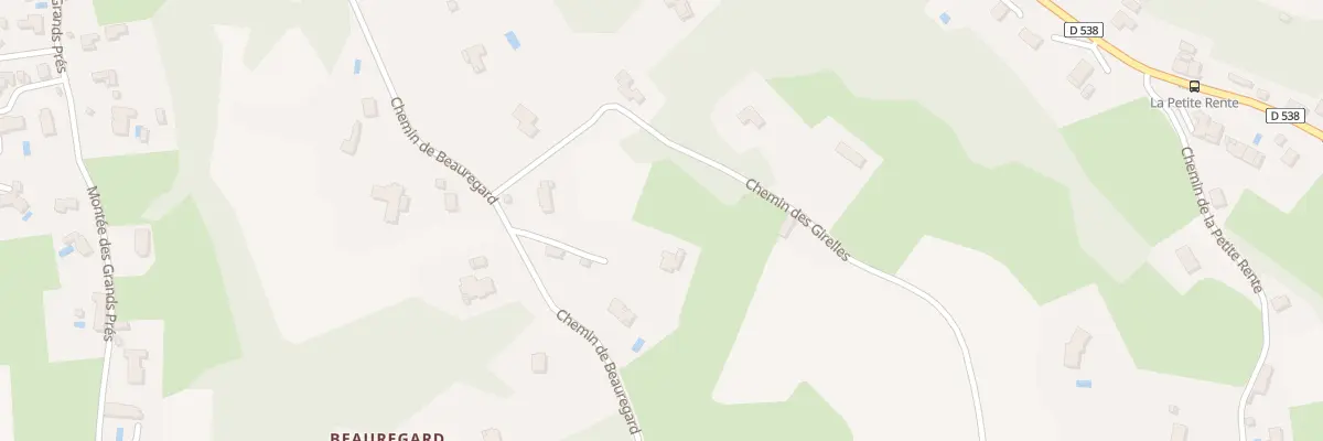 Plan du 6 Che des Girelles à Vienne
