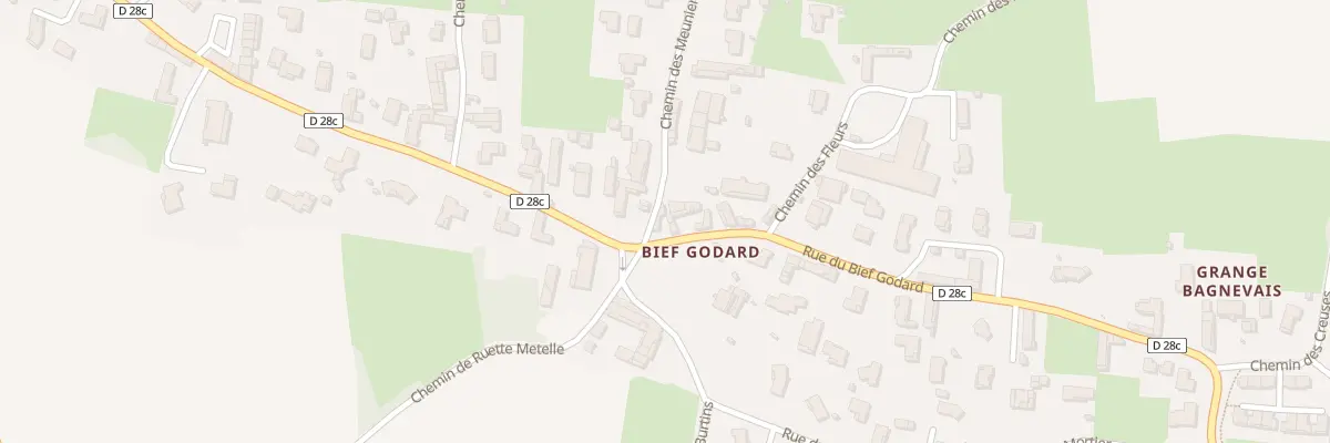 Plan du 424 Rue du bief godard à Crottet